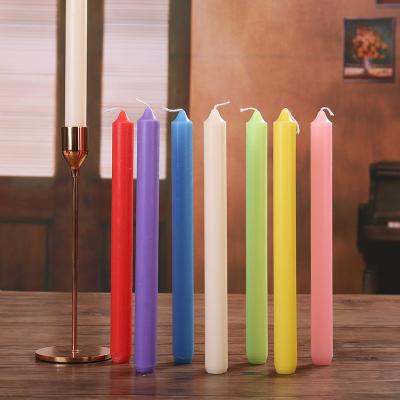 China Eco-enviroment selling different types of good birthday decorations wedding party long birthday candles for sale