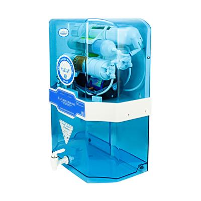 China Hotel Household 75GPD RO Water Filter / RO Water Purifier / RO Water Purifier System With Steel Shelf for sale