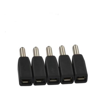 China Test guaranteed single quality dc55*21 MALE or DC55*25 to micro usb female adapter for sale