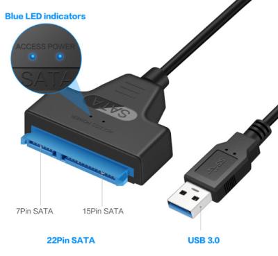 China Other supplier portable premium material durable cable usb 3.0 to sata cable for sale