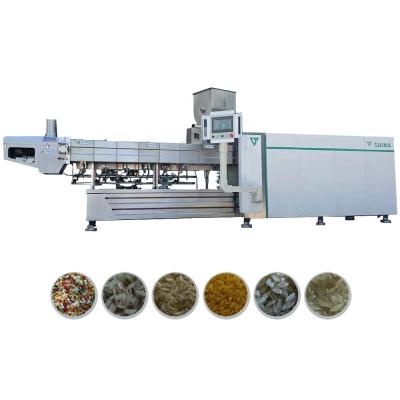 China High Efficiency Artificial Nutritional Reinforced Double Screw Extruder Rice Processing Line for sale