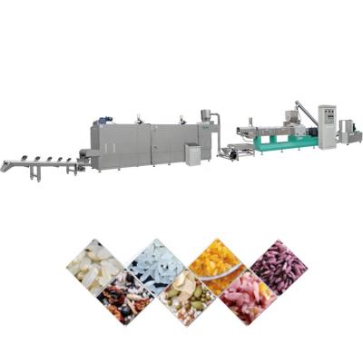 China High Efficiency Jinan 100kg/h 200kg/h Enriched Artificial Rice Machinery Rice Processing Line for sale