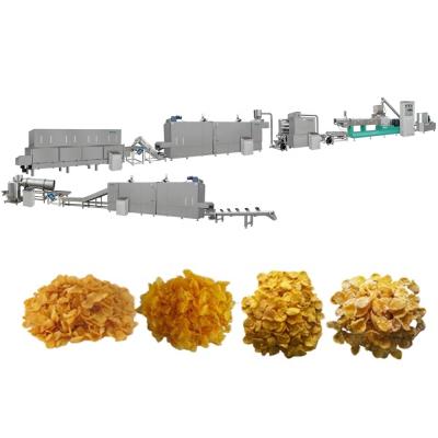 China High Efficiency Operation Large Capacity Cornflakes Factory Breakfast Cereal Machinery Crispy Machine for sale