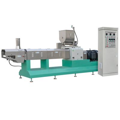 China Automatic Production Good Taste Food Snacks Making Machine Snacks Twin Flour Food Machine Extruder Puffing Machine for sale