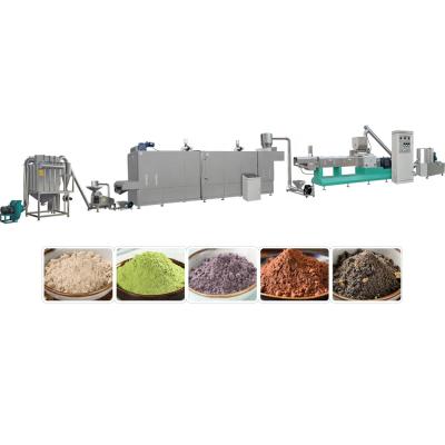 Chine Automatic Baby Instant Cereal Production Powder Nutritional Cereals Making Machine With Twin Scew Extruder à vendre