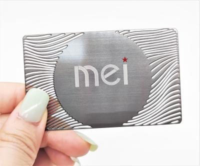 China Global Metal Business Card Free Design Customized Stainless Steel Metal Business Card for sale