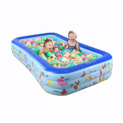 China Easy Install Large Inflatable Children's Baby Toy Sand Home Swimming Inflatable Water Pool for sale