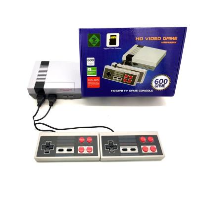 China Plug TV 600 Games Mini Retro Home TV Directly With Two Console HD Video Consoles for sale