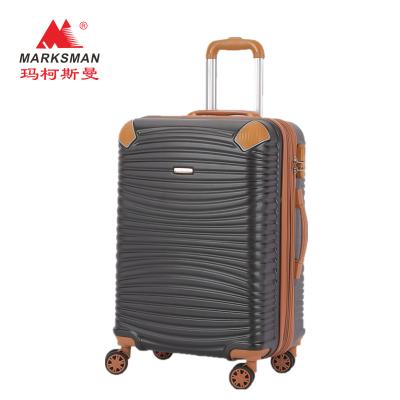 China ABS+PC Airport Luggage and PC Promotional Gifts Trolley Cabin Flat Luggage Trolley Suitcase With High Quality for sale