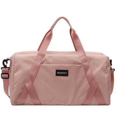 China Wholesale Fashion Custom Large Capacity Travel Bag Waterproof Sports Gym Duffel Bag With Shoe Compartment for sale