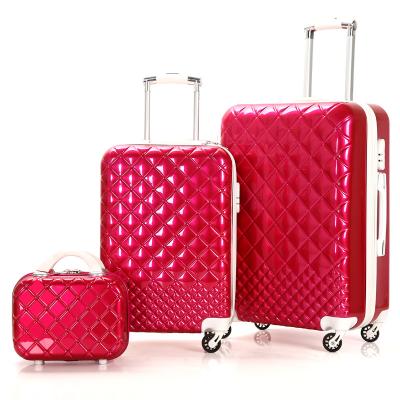 China Travel SNAPSHOT Fashion cut line bottom hot products hard shell trolley case, wear-resisting and pressure-resisting, all over the world for sale