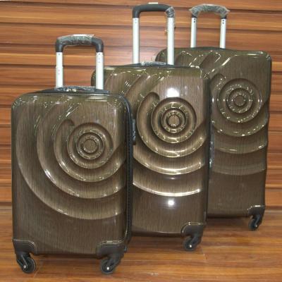 China Hard Shell Trolley Luggage 20 24 28 INCH 3PCS To CASE Sets TRAVEL SUITCASE 3PCS LUGGAGE TROLLEY ABS ABS for sale