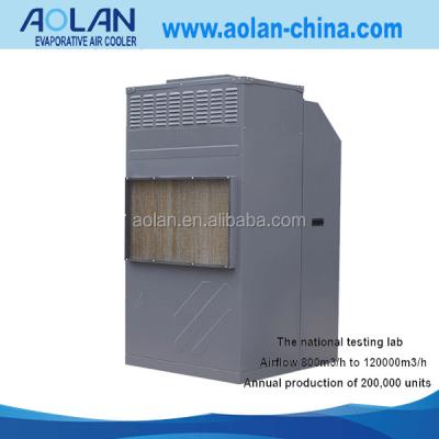 China high efficiency airflow 2000m3/h 10 dew point indirect evaporative air cooler for sale