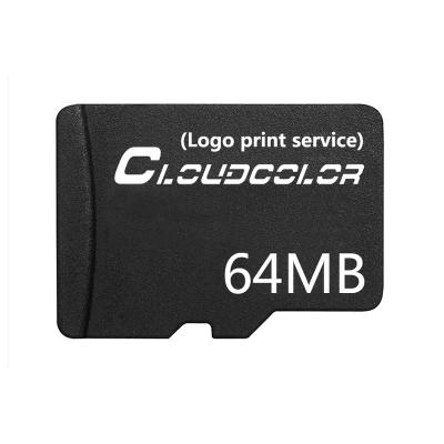 China shenzhen 64mb factory price tf 64mb sd custom mobile micro flash memory card for sale