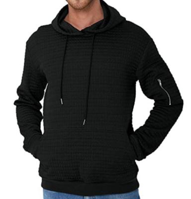 China Anti-wrinkle IKEBEL Autumn And Winter New Men Leisure Hoodie Personality Arm Zipper Hoodie Male for sale