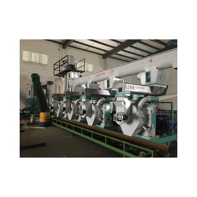 China Factory low price easy to operate complete wood pellet line wood pellet production line with Ring Die for sale