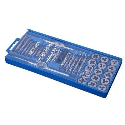 中国 Thread Tapping Wholesale Cheap Tap Die Set 40PC Tap And Matching Dies Threading Set 販売のため