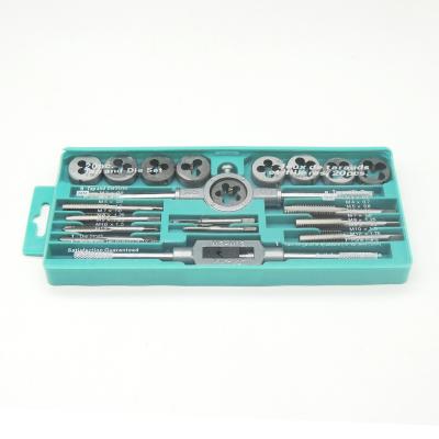 China Tapping Thread And Tap Tap And Die Tool Set Metric Tap Size Inch for sale