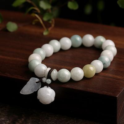 China New FASHIONABLE Natural Jade Couple Models Hot Sale Bracelet Single Buckle for sale