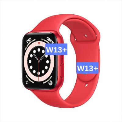 China 2021 W13+ smart watch serie seri 6 working fitness tracker iwo smartwatch w13 smarter smartwatch w13plus touch screen reloj ip67 w13plus for sale