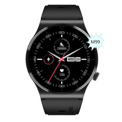 China Waterproof Touch Screen Sports Watch M99 BT Call Music Watches Charm Wristbands Ecg Reloj Fitness Anti-lost Smartwatch M99 Tracker for sale