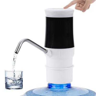 China Hot Selling Portable USB Bottle Water Dispenser Pump Portable Rechargeable Electric Automatic Drinking Pump for sale