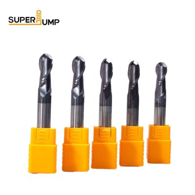 China HRC55 General Cutting Tungsten Carbide Ball Nose Combined Milling High Speed ​​Cutter for sale