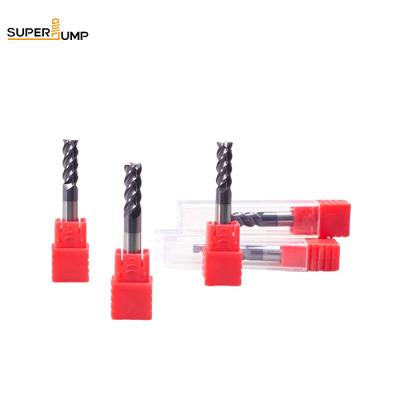 China Good Flat Milling Machine Wear Resistance Milling Cutter CNC End Mill Router Bit for sale