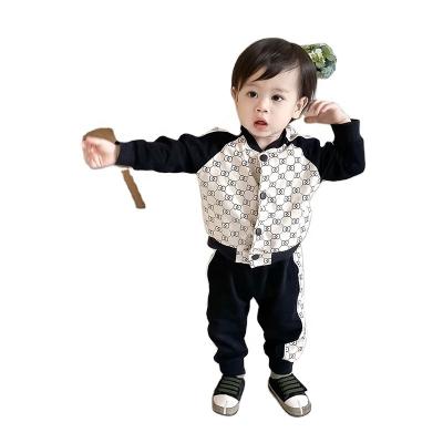 China 2021New Arrival Vintage Kids Canvas Vintage Boys Suit Kids Spring Suit for sale