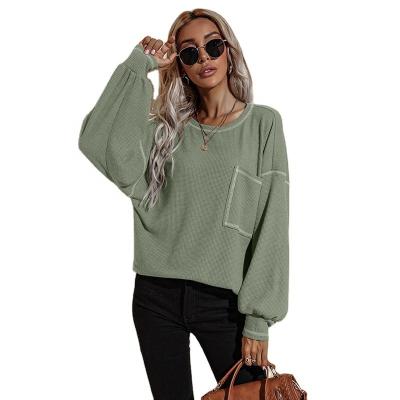 China 2021 New Viable Border Women's Loose Long Sleeve Bat Hoodie for sale