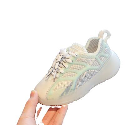 China Other Hot Selling Kids Sports Shoes With Luminous Function Coconut Type Breathable Mesh Shoes For Boys And Girls for sale