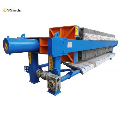 China Automatic Liquid Filter Press Building Material Stores Accumulation Fin for sale