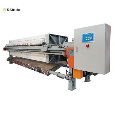 China Building Material Shops Matching Filter Press Liquid Collection And Automatic Turning Device for sale