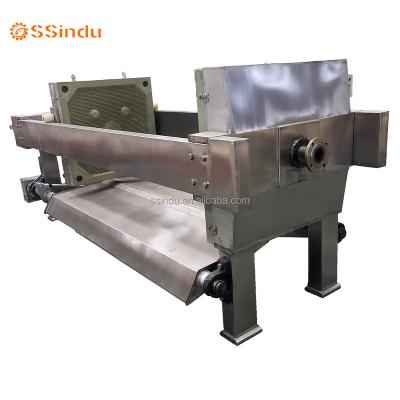 China Material of Construction Shops Outer Casing Stainless Steel Filter Press for sale