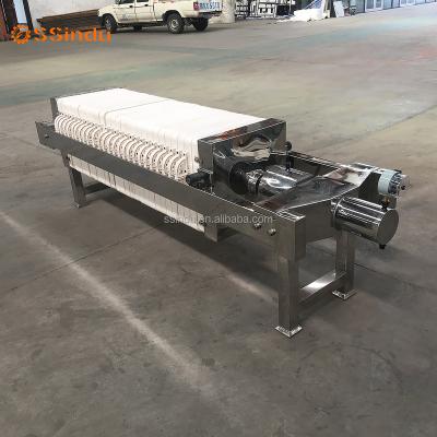 China Building Material Shops Stainless Steel Diaphragm Filter Press For Oilseed for sale