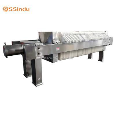 China Building Material Shops Stainless Steel Filter Press For Palm Oil Filtration for sale