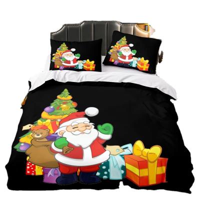 China Custom Anti-Static 3D Christmas Bedding Sets Comforter Cover Luxury Bedding Set 100 Cotton Anime Quilt Bedding Cover Set OME Cover for sale