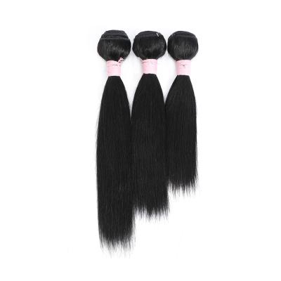 China Cuticle Aligned Hair Factory Direct Supply Hair Bundles Silky Straight Type Hair Straight Style Wave Hair Extension Weave for sale