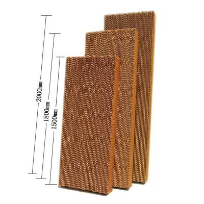 China Celdek Eco Friendly Cellulose Wet Curtain Cooling Pad For Green House for sale