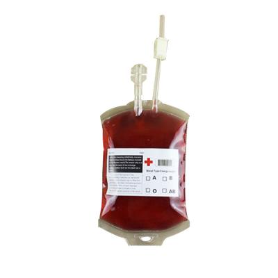 China Hot Selling Disposable Juice Blood Bag Vampire Blood Plastic Bag For Halloween for sale