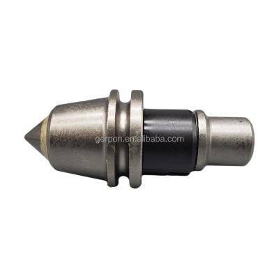 China Construction worksÂ   Wear Parts Drilling Tools Drilling Teeth Rock Bullet Bored Round Pile Shank Chisel Cutter Teeth for sale