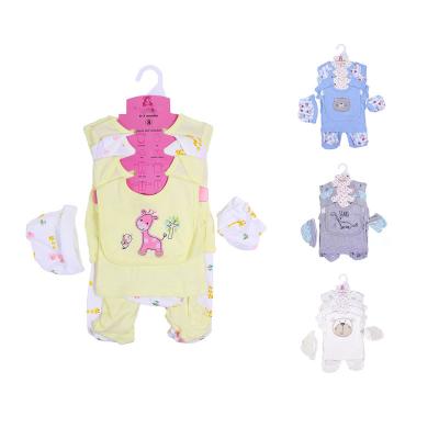 China Anti-Shrink Newborn Baby Clothes Sets 8 Pieces Baby Boy Clothing Sets Cotton Newborn Baby Clothes for sale