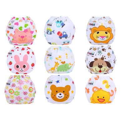 China 0-3T Printed L Size Cotton Baby Printed Potty Training Pants Short Pants For Reusable Baby Toddler Training Pants for sale