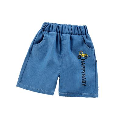 China Breathable Jean Shorts Boys Kids Demin Toddler Jeans Shorts Baby Elastic Waist Jean Shorts Pants Summer for sale