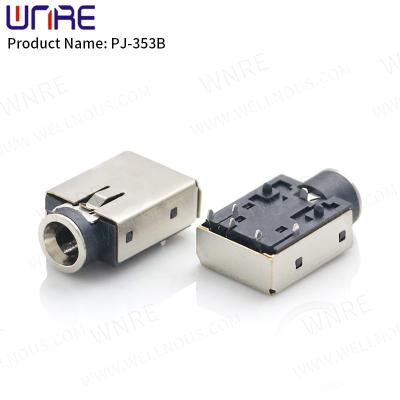 China PJ-353 Earphone PJ-353 Earphone Jack 3.5mm DIP Female Audio Stereo Jack Plug Single Core Audio Connector Jack PJ-353 for sale