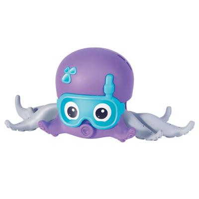 China Wind Friend Bath Cute Cartoon Pull Toy Water And Land Baby Walking Beach Toys Pool Octopus Bath Toys for sale