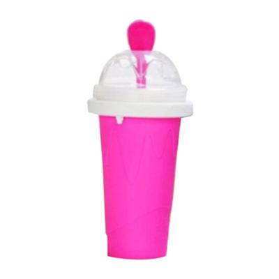 China New Stored Creative Magic Smoothie Cup DIY Ice Cream Slush Maker Cup Quickly Cooled Cooling Milkshake Juice Ice Cup Summer Drinkware for sale