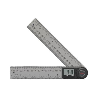 China 304 DUKA ATuMan Stainless Steel Digital Display Protractor Electronic Multi Angle Measuring Ruler for sale