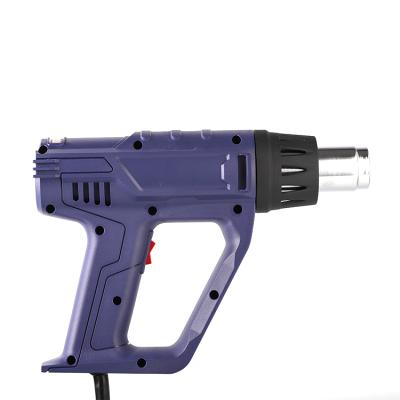 China High Quality Temperature Adjustable Hand Held Portable Industrial Hot Air Gun For Plastic Packaging for sale