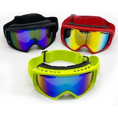 China Double Cylinder Reinforced Glass Best Selling Ski Goggles 2020 Colored Ski Goggle Sunglasses for sale